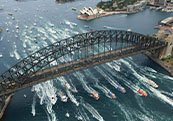 Australia Day cruises take you right into the thick of all the iconic harbour events.